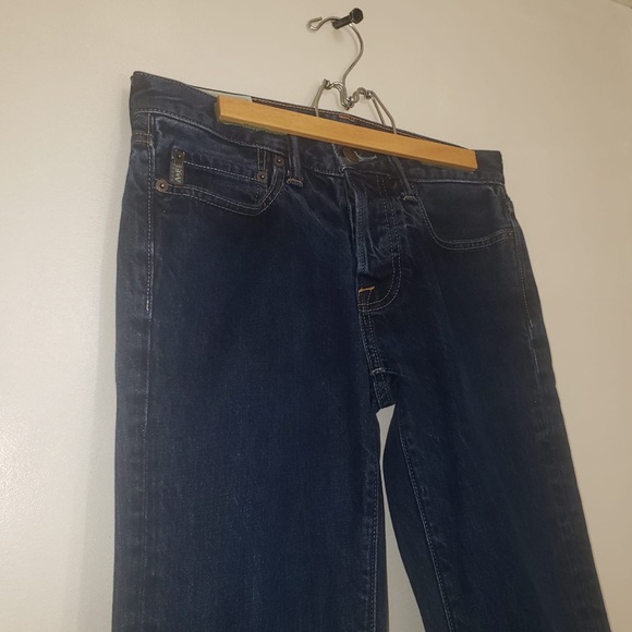 Abercrombie & Fitch Dark Washed Straight Leg Jeans - Picture 4 of 7